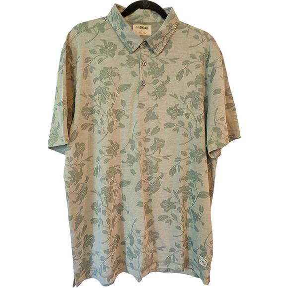 LINKSOUL Men's Astoria Wicking Polo Golf Shirt Blue-Green Size XL NWOT - Picture 2 of 11